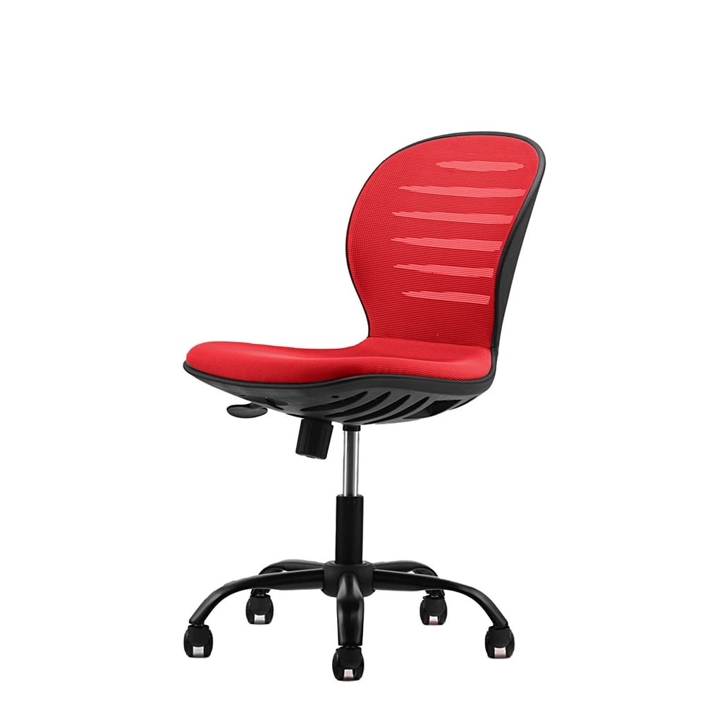 Ергономичен детски стол RFG Flexy Black червен